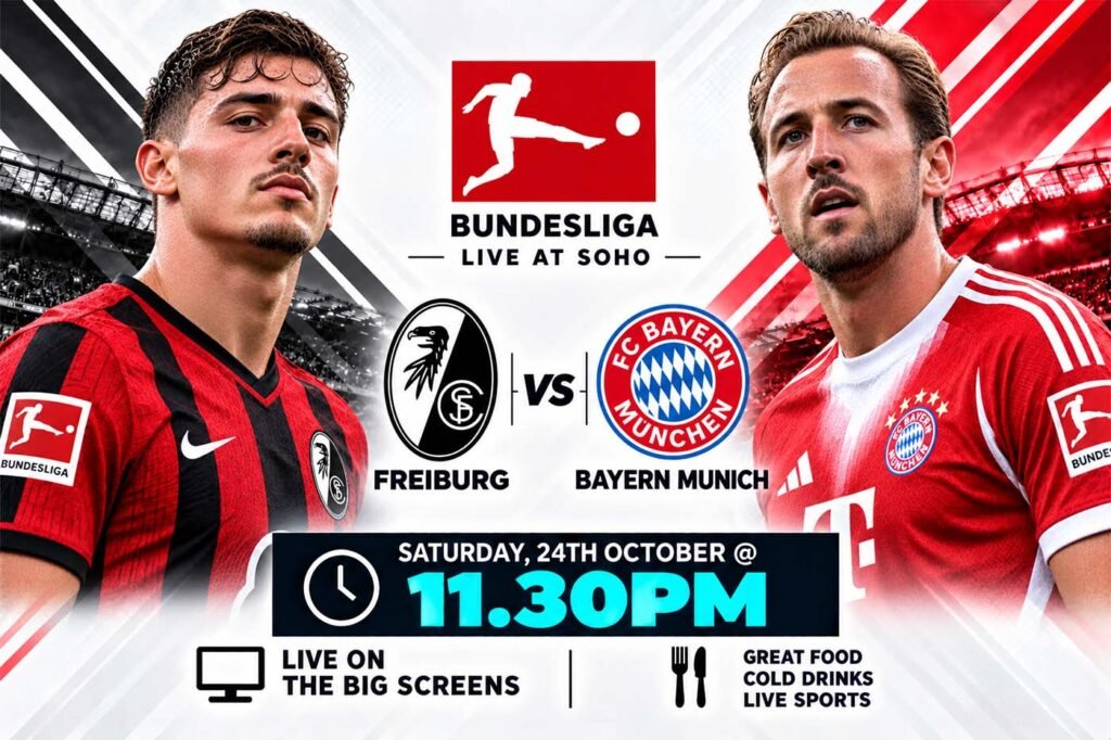 GERMAN BUNDESLIGA bayern soho sports bar koh phangan