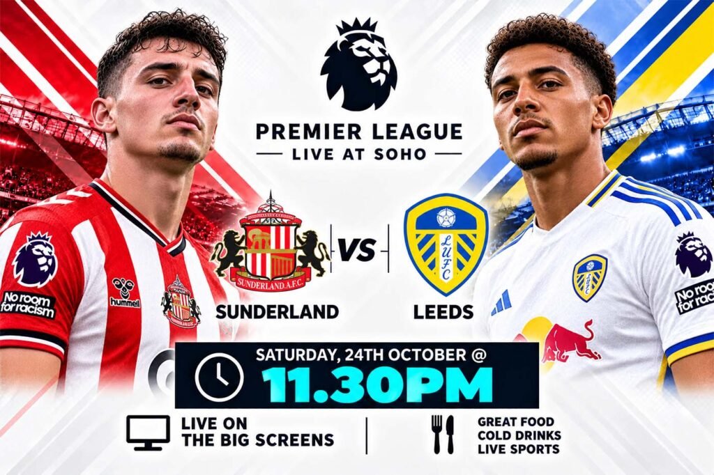 sunderland v leeds soho sports bar koh phangan